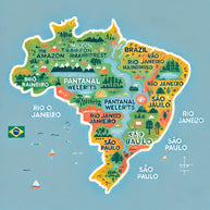 Exploring Brazil: A Geographical and Pop Culture Odyssey