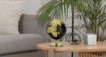 EXERZ 20cm Globe Black & Golden, All Direction 360 Rotating