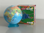 EXERZ 10CM Mini Globe (Political Map), with Pencil Sharpener build in