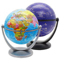 10cm Mini Globes 2PCS Set: 1 x Political, 1 x Constellations: Educational globe