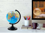 Exerz 14cm Educational World Globe - Topglobe