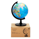 Exerz 20cm Educational World Globe - Self Assembled - Topglobe