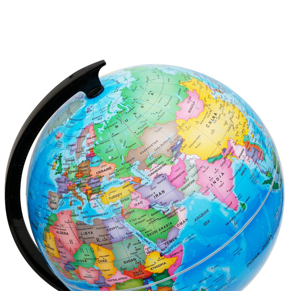 Exerz 30cm Educational World Globe - Self Assembled - Topglobe