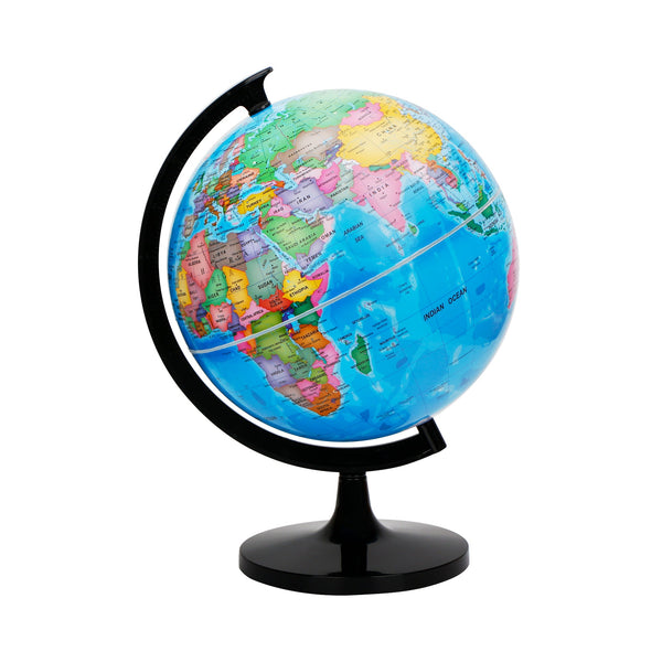 Exerz 30cm Educational World Globe - Self Assembled - Topglobe