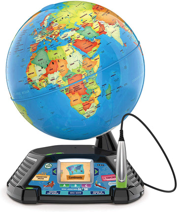 LeapFrog Interactive Children World Globe | Smart Globe for Kids to Learn Geography