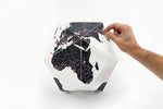 The Personal Globe By Countries Black - Topglobe