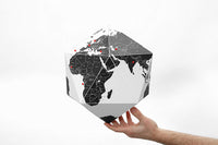 The Personal Globe By Countries Black - Topglobe